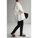 シャツ フレア袖 体型カバー | HUG.U | 詳細画像3 