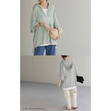 パーカー サマーニット 七分袖 | HUG.U | 詳細画像19 