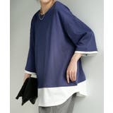 カットソー Tシャツ レイヤード | HUG.U | 詳細画像5