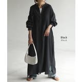 ワンピース ロング 麻混 | HUG.U | 詳細画像12