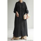 ワンピース ロング 麻混 | HUG.U | 詳細画像3