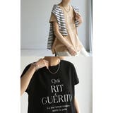 Tシャツ ロゴ 半袖 | HUG.U | 詳細画像3