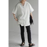 ブラウス ストライプ 綿100％ | HUG.U | 詳細画像3 