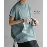 Tシャツ 半袖 モックネック | HUG.U | 詳細画像16