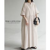 ワンピース ストライプ ロング | HUG.U | 詳細画像13