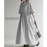 ワンピース ストライプ ロング | HUG.U | 詳細画像14