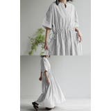 ワンピース ストライプ ロング | HUG.U | 詳細画像4