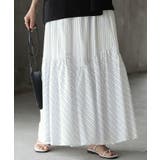 スカート ストライプ ナチュラル | HUG.U | 詳細画像18 