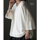 サマーニット Vネック ひんやり | HUG.U | 詳細画像11