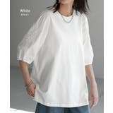 Tシャツ レース 刺繍 | HUG.U | 詳細画像11