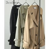 トレンチコート レディース 軽い | HUG.U | 詳細画像10 