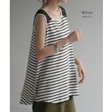 タンクトップ レース ボーダー | HUG.U | 詳細画像12 