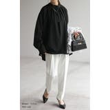 シャツ ロング ブラウス | HUG.U | 詳細画像3 