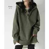 パーカー レディース ニュアンスカラー | HUG.U | 詳細画像18 