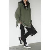 パーカー レディース ニュアンスカラー | HUG.U | 詳細画像7 