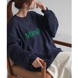 スウェット ロゴ ロング | HUG.U | 詳細画像19 