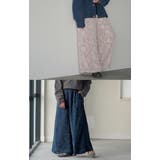 パンツ ワイド シフォン | HUG.U | 詳細画像11 