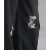 デニム パンツ ワイド | HUG.U | 詳細画像13 