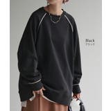 スウェット 配色 ロング | HUG.U | 詳細画像17 
