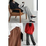 パンツ ワイド センターライン | HUG.U | 詳細画像18 