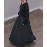 ワンピース 異素材MIX ドッキング | HUG.U | 詳細画像5 