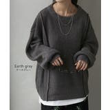 ニット ワッフル チュニック | HUG.U | 詳細画像15 