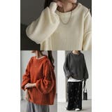 ニット ワッフル チュニック | HUG.U | 詳細画像18 