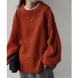 ニット ワッフル チュニック | HUG.U | 詳細画像8 