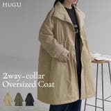 コート 2way ミリタリーコート | HUG.U | 詳細画像1