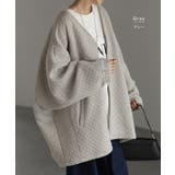 ジャケット キルティング ドルマン | HUG.U | 詳細画像13 