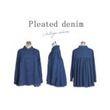 シャツ デニム プリーツ | HUG.U | 詳細画像19 