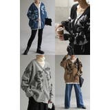 カーディガン 花柄 ニット | HUG.U | 詳細画像11 