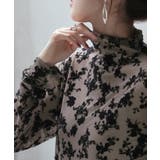 シアートップス レイヤード 柄 | HUG.U | 詳細画像11