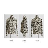 シアートップス レイヤード 柄 | HUG.U | 詳細画像14