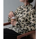 シアートップス レイヤード 柄 | HUG.U | 詳細画像2