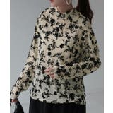 シアートップス レイヤード 柄 | HUG.U | 詳細画像5