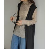 シアートップス レイヤード ラメ | HUG.U | 詳細画像13 