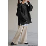 トップス ダンボール ニット | HUG.U | 詳細画像4 