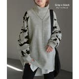 ニット ジャガード 花柄 | HUG.U | 詳細画像13 