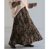 スカート 花柄 ニットスカート | HUG.U | 詳細画像5