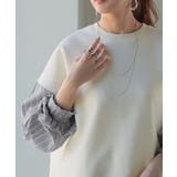 スウェット ドッキング トップス | HUG.U | 詳細画像18 