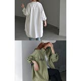 シャツ ロゴ ロング | HUG.U | 詳細画像8 