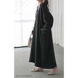 ワンピース 深V ぽわん袖 | HUG.U | 詳細画像4 