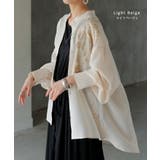 シャツ コード刺繍 シアー | HUG.U | 詳細画像10