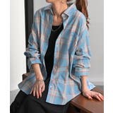 シャツ チェック柄 レディース | HUG.U | 詳細画像3 