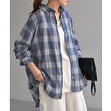 シャツ チェック柄 レディース | HUG.U | 詳細画像5 