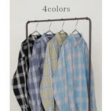 シャツ チェック柄 レディース | HUG.U | 詳細画像6 