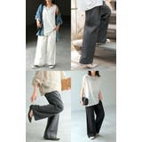 パンツ ワイド レディース | HUG.U | 詳細画像16 