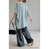 シャツ レディース ノーカラー | HUG.U | 詳細画像4 