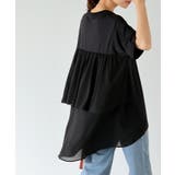 Tシャツ シフォン レディース | HUG.U | 詳細画像12